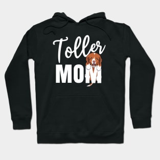 Toller Mom With A Puppy Hanging Hoodie